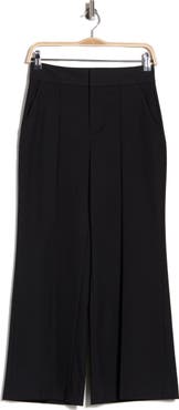 Alice + Olivia Dylan High Waist Ankle Wide Leg Pants