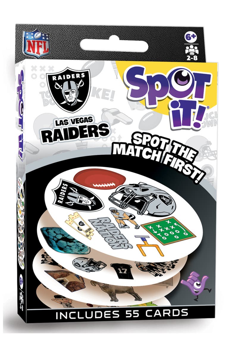 Las Vegas Raiders Spot It! Card Game, Main, color, Multicolor
