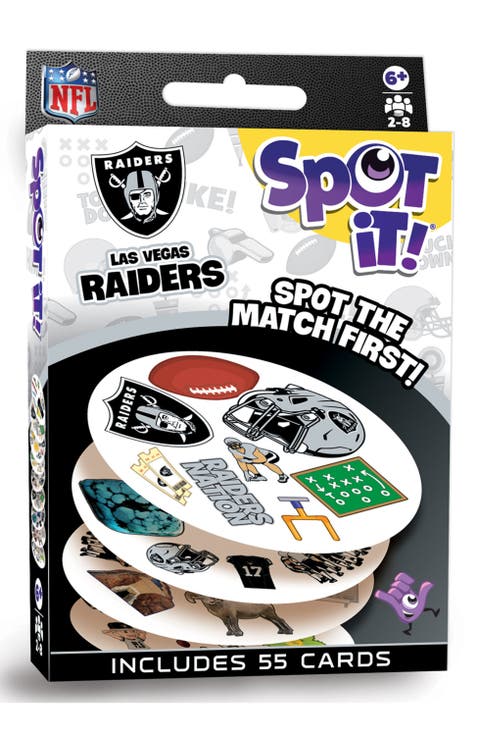 Las Vegas Raiders Spot It! Card Game