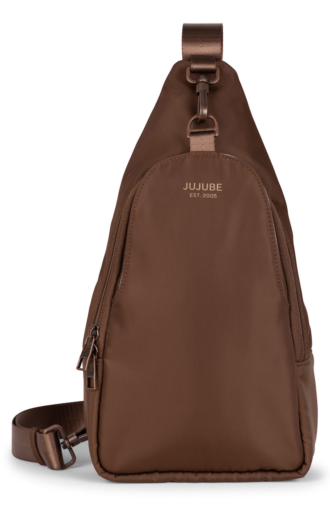 JuJuBe Crossbody Sling Bag, Main, color, Espresso