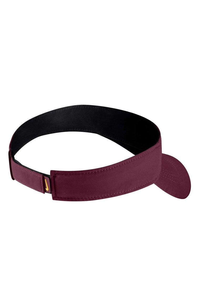 Men's Nike Minnesota Golden Gophers Maroon Sideline Performance Visor, Alternate, color, Maroon