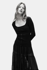 H&M Square-neck Top