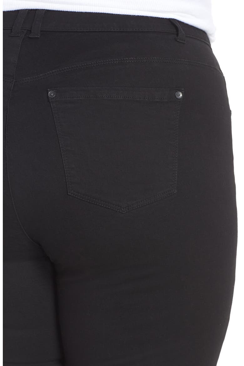 30/11 Ab-Solution High Waist Skinny Jeans (Nordstrom Exclusive), Alternate, color, BLACK