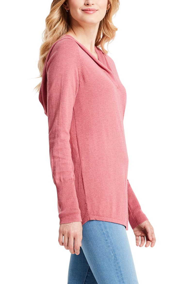 Vital Hoodie, Alternate, color, RHUBARB