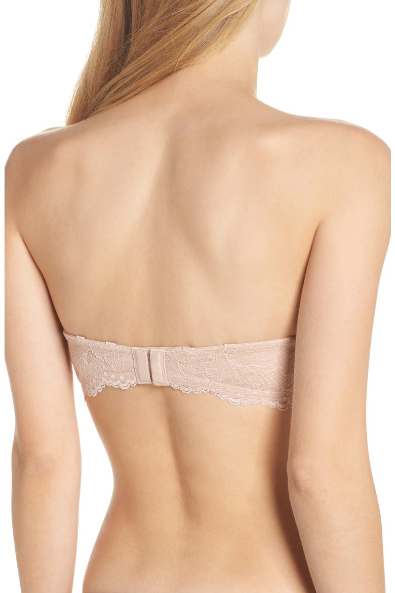 Beautifully Basic Strapless Underwire Bra, Alternate, color, CHAMPAGNE