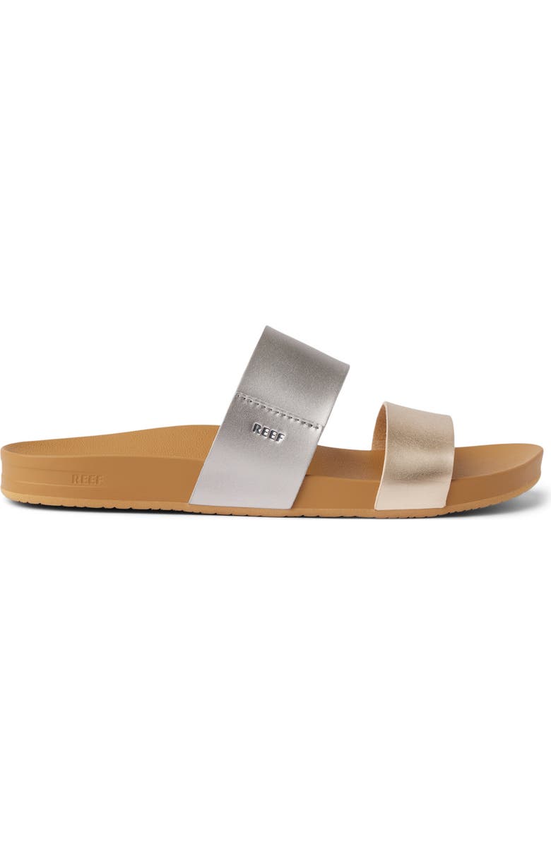 Reef Vista Two-Strap Sandal, Alternate, color, Metallic Multi