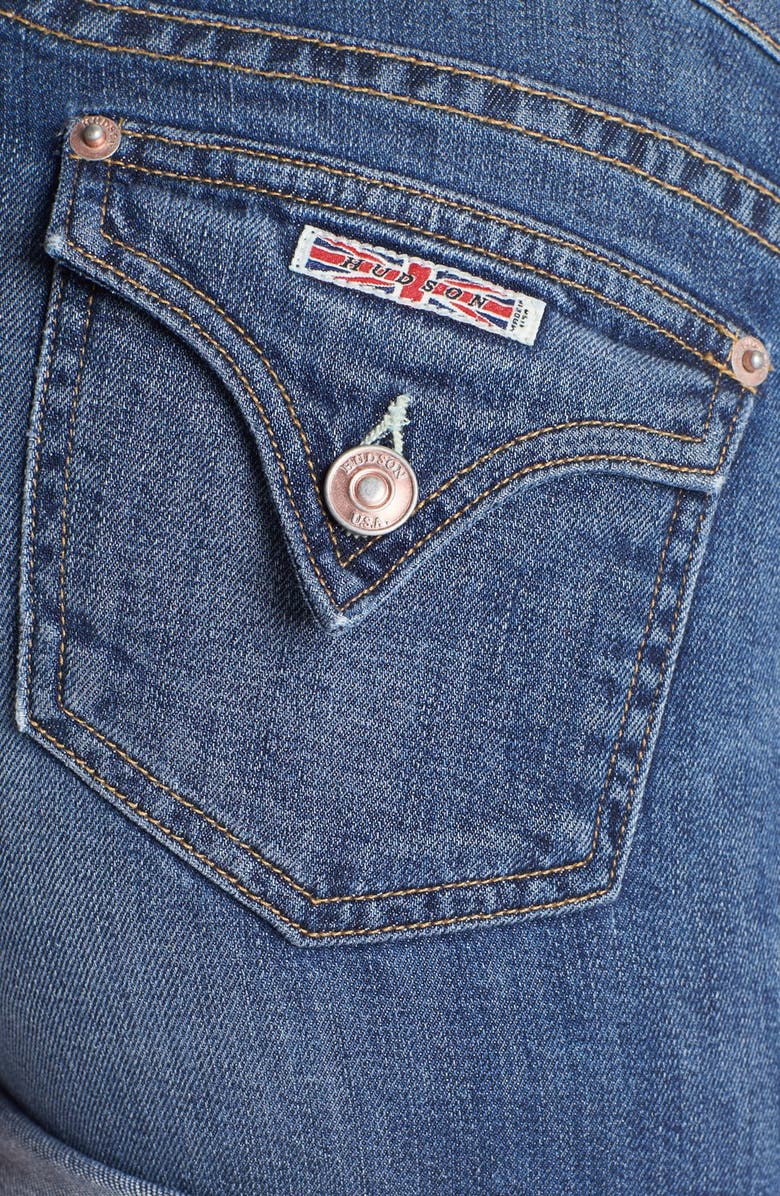 Hudson Jeans Cuff Denim Shorts, Alternate, color, 