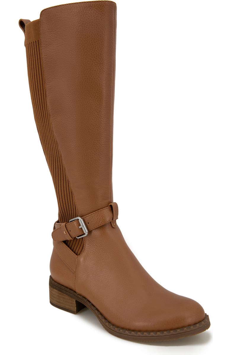 Gentle Souls Knee High Moto Boot, Main, color, Cognac
