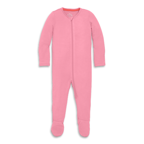 Baby Stretch Modal Zip Footie