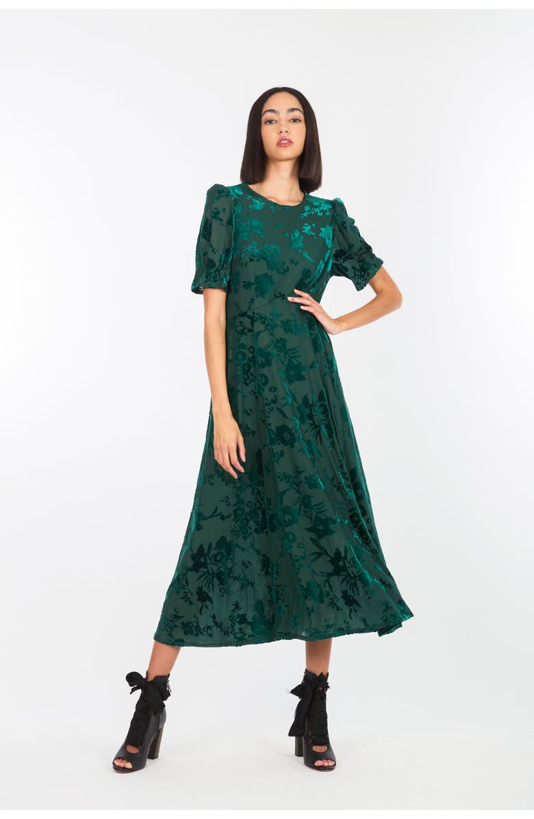 Super Natural by Secret Mission Fran Dress, Alternate, color, Emerald