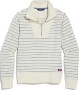 vineyard vines Striped Quarter-Zip Pullover