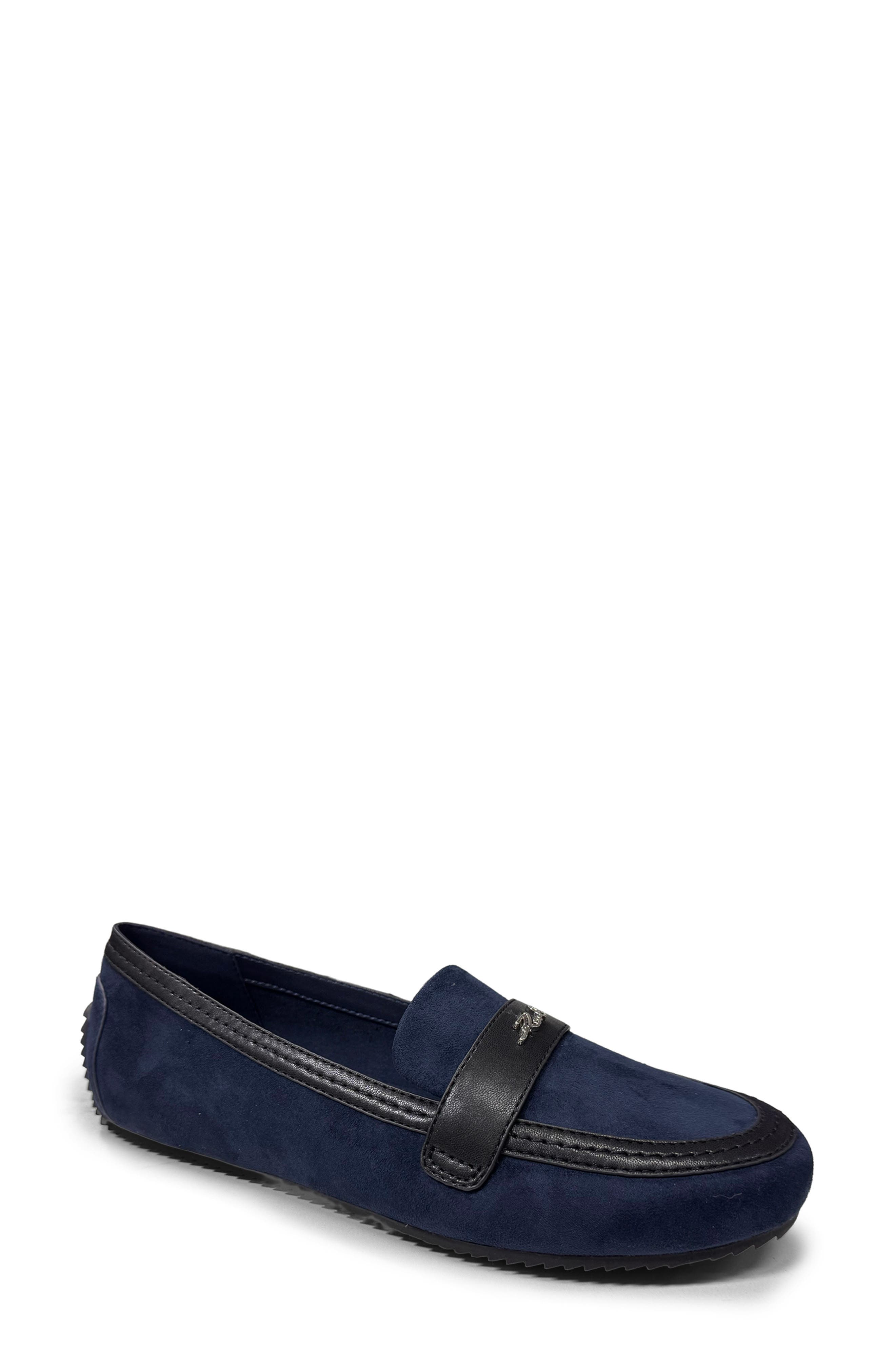 Grimly Driving Loafer, Main, color, NEW NAVY/ BLACK