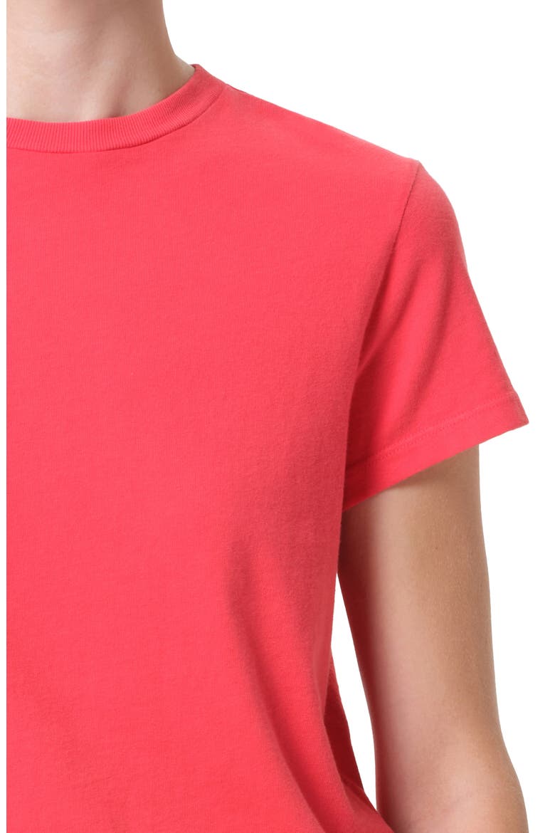 Adine Shrunken Supima® Cotton T-Shirt, Alternate, color, CARNIVAL (MD RED ORANGE)