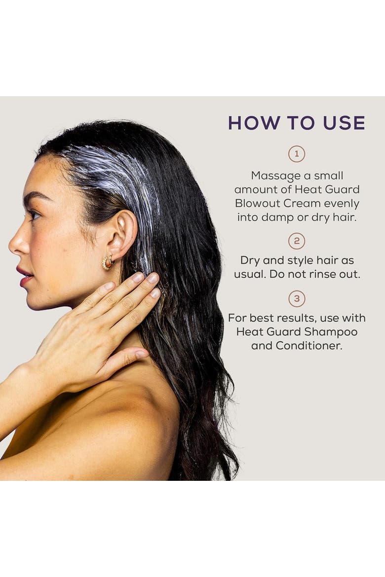 Heat Guard Blowout Cream, Alternate, color, Lilac