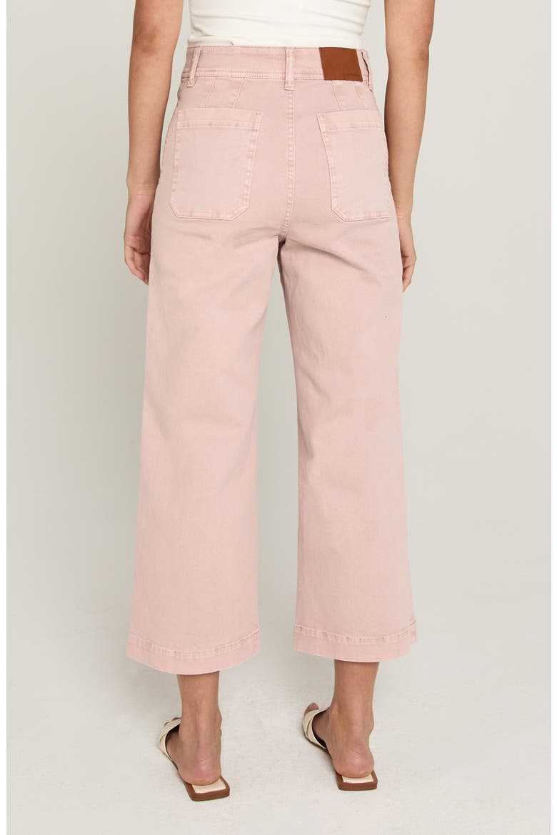 Gemma Crop Wide Leg Pants, Alternate, color, PINK