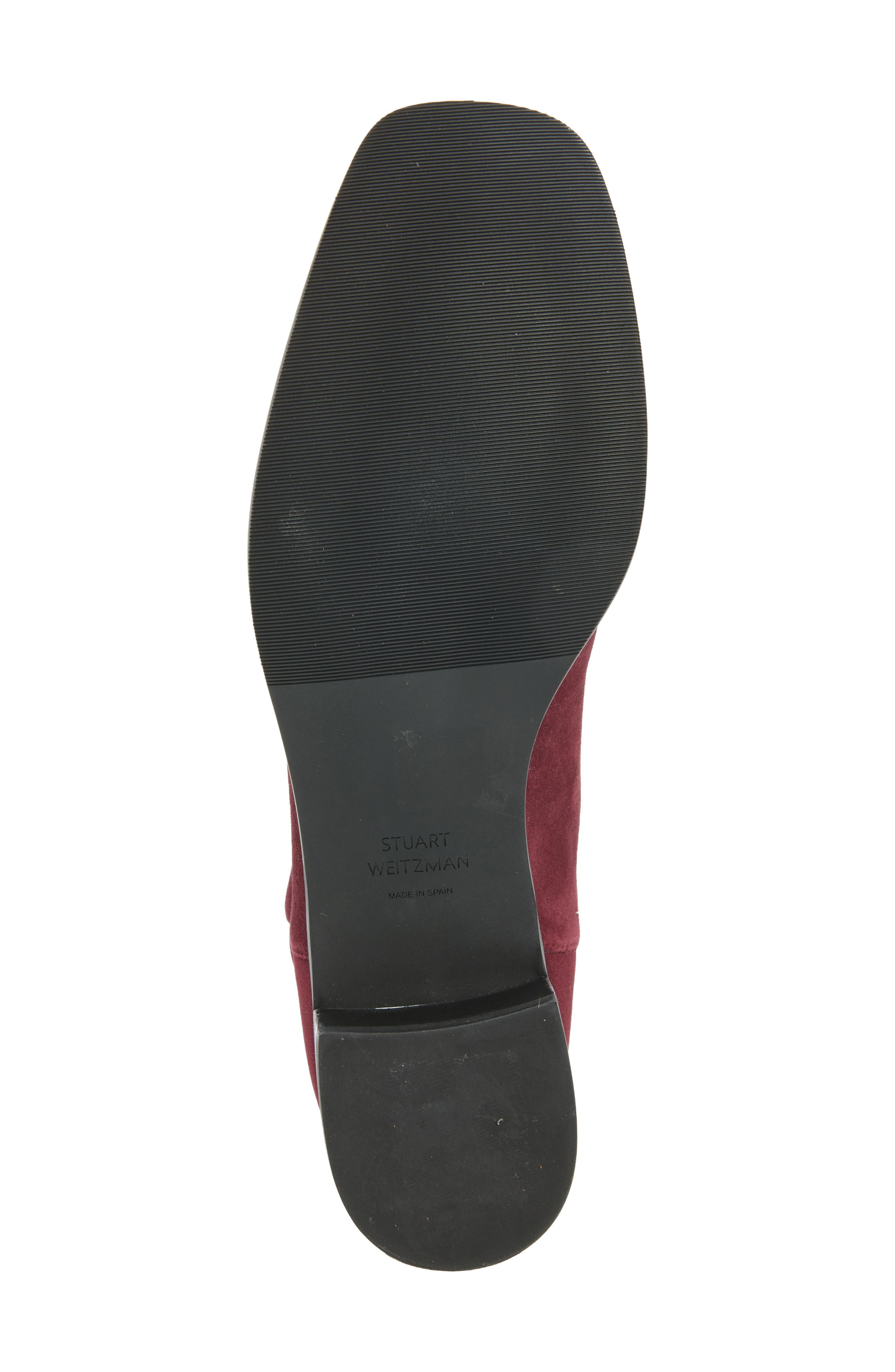 City 45 Block Heel Bootie, Alternate, color, CABERNET