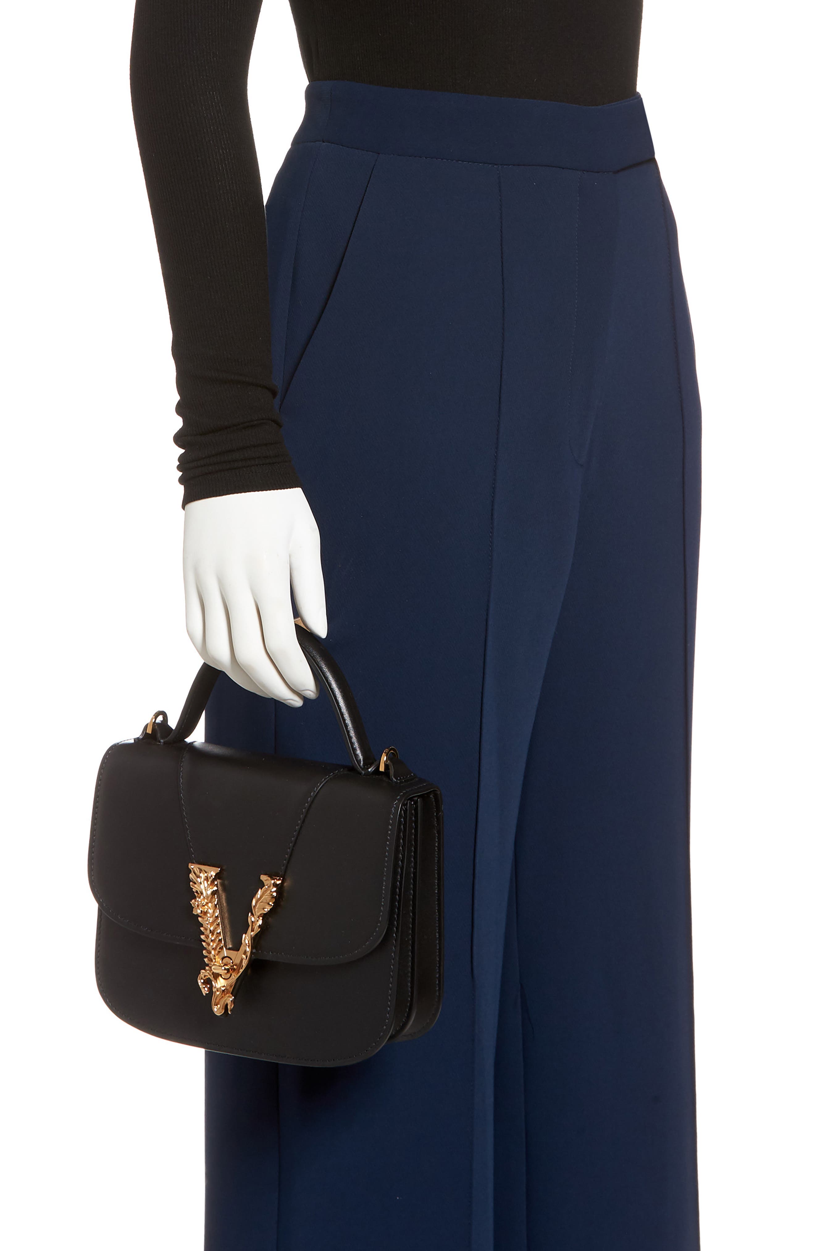 Versace Virtus Dual Carry Bag, Alternate, color, 