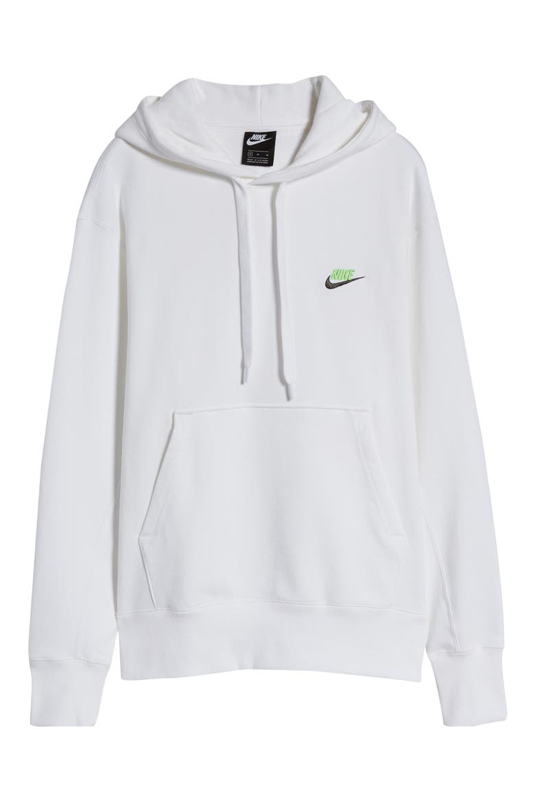 Sportswear Oversize Hooded Sweatshirt, Alternate, color, WHITE