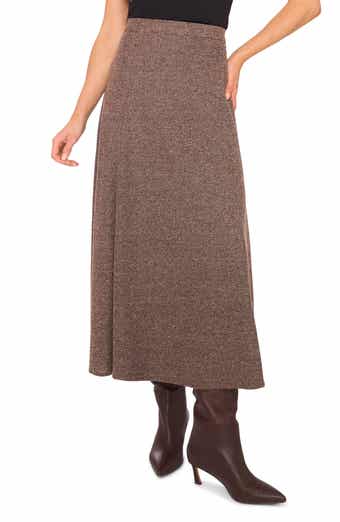 Halogen® Tweed Knit Maxi Skirt
