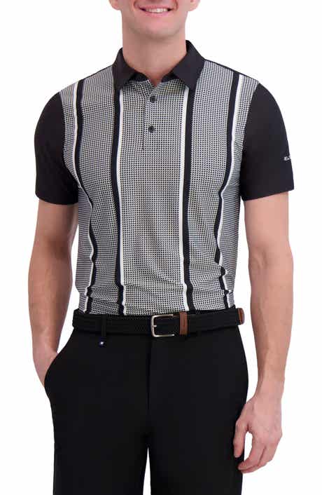 Ben Sherman Geo Vertical Tech Jersey Golf Polo