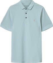 AllSaints Reform Cotton Piqué Polo