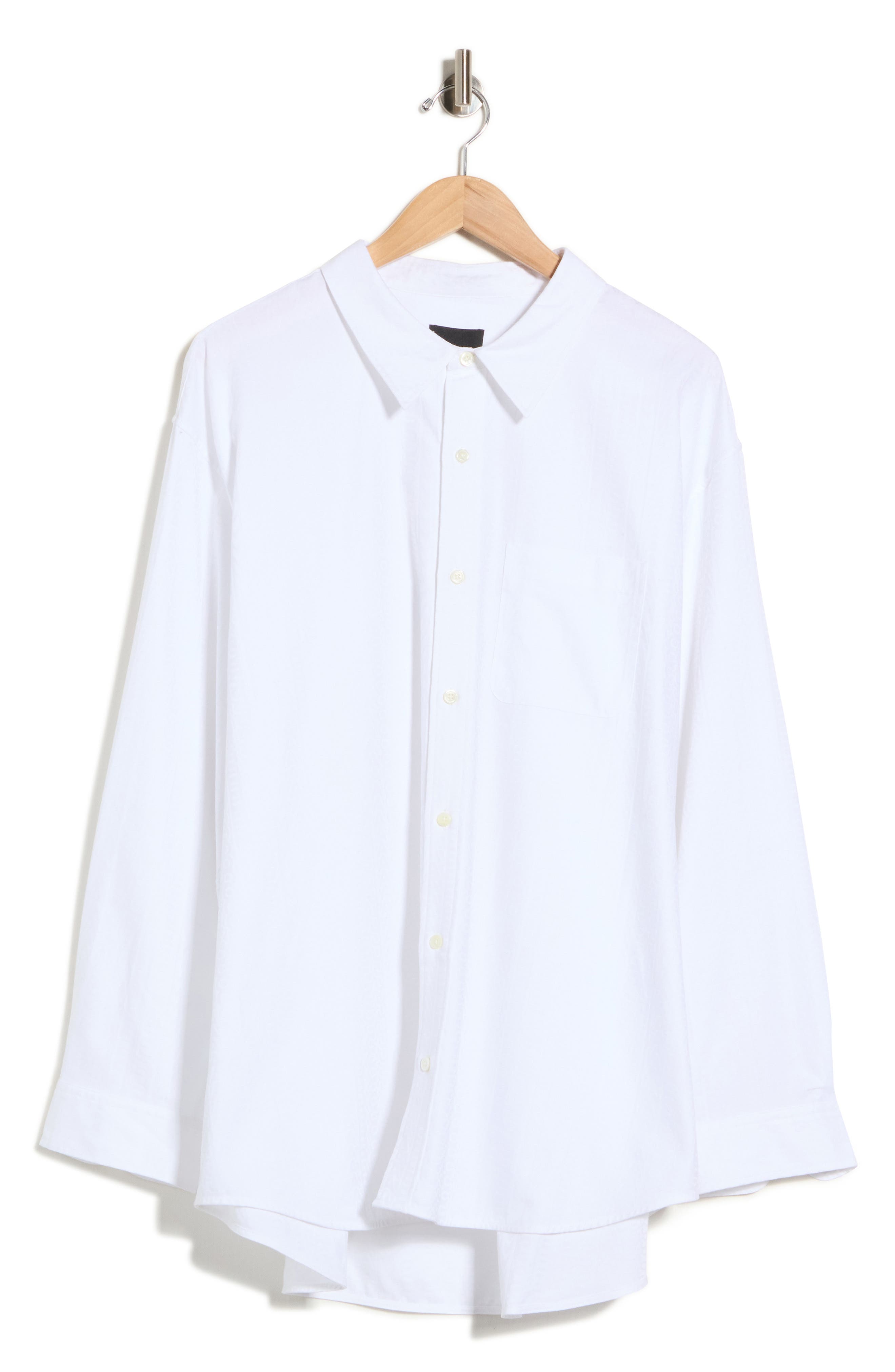 The Big Organic Cotton Button-Up Shirt