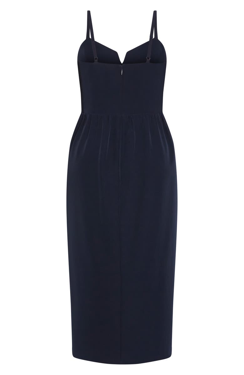 City Chic Sassy Dress, Alternate, color, Navy
