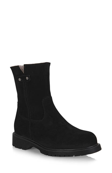 Hunter Genuine Shearling Lined Waterproof Boot (Women)