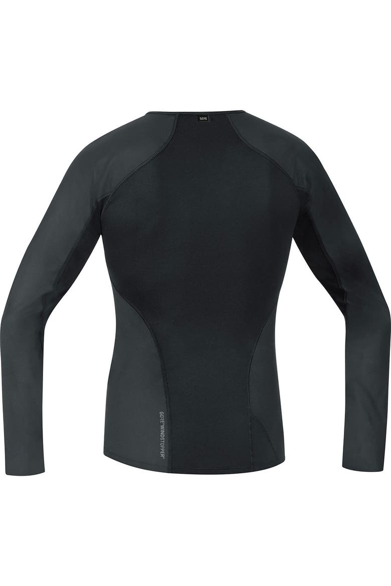 Windstopper Base Layer Thermo Long-Sleeve Shirt - Men's, Alternate, color, Black