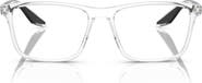 Prada Linea Rossa 56mm Pillow Optical Glasses