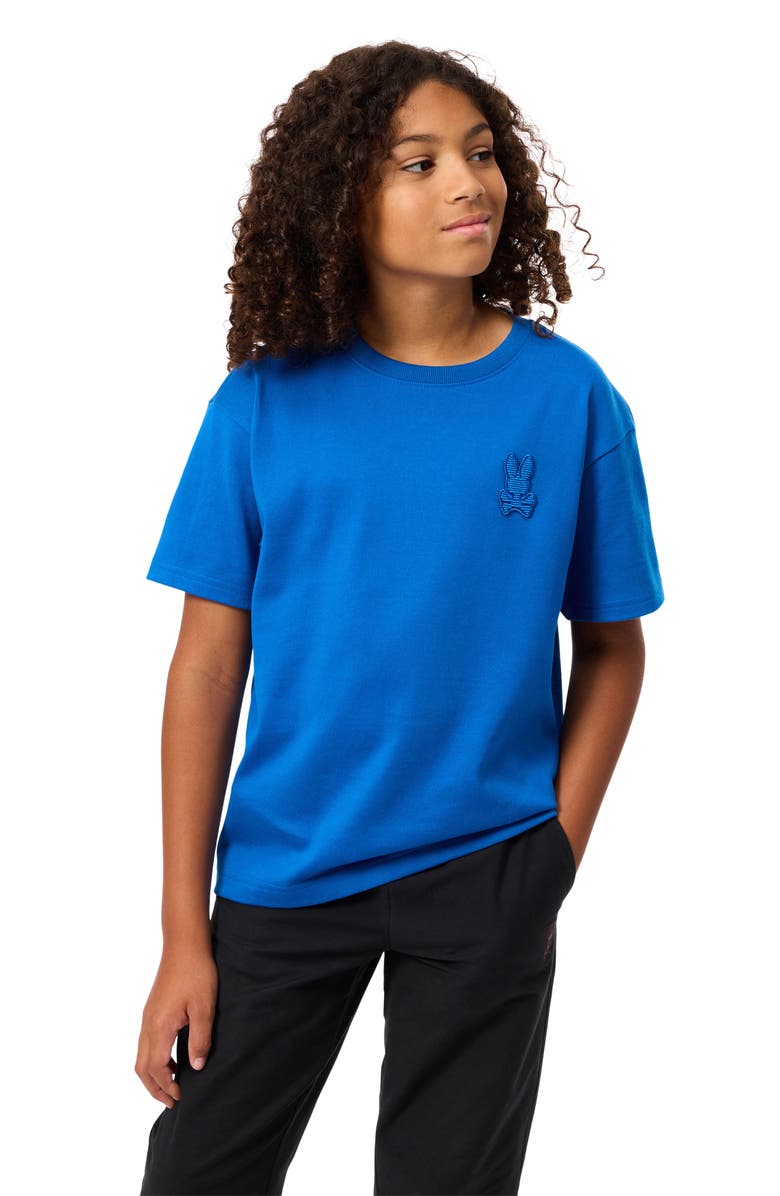 Psycho Bunny Kids' Kingston Cotton T-Shirt, Alternate, color,