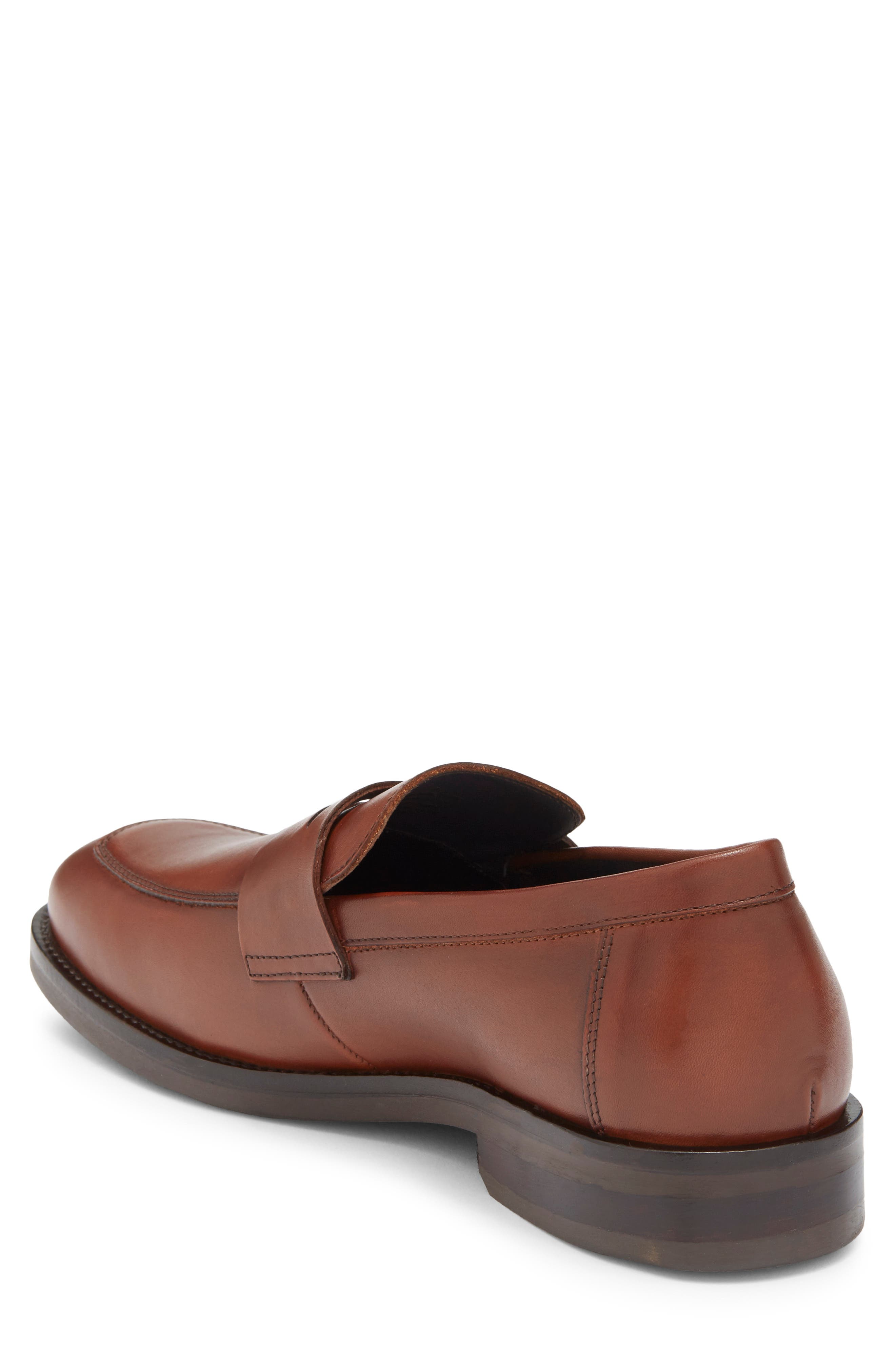 Matthew Penny Loafer, Alternate, color, BROWN ALMOND