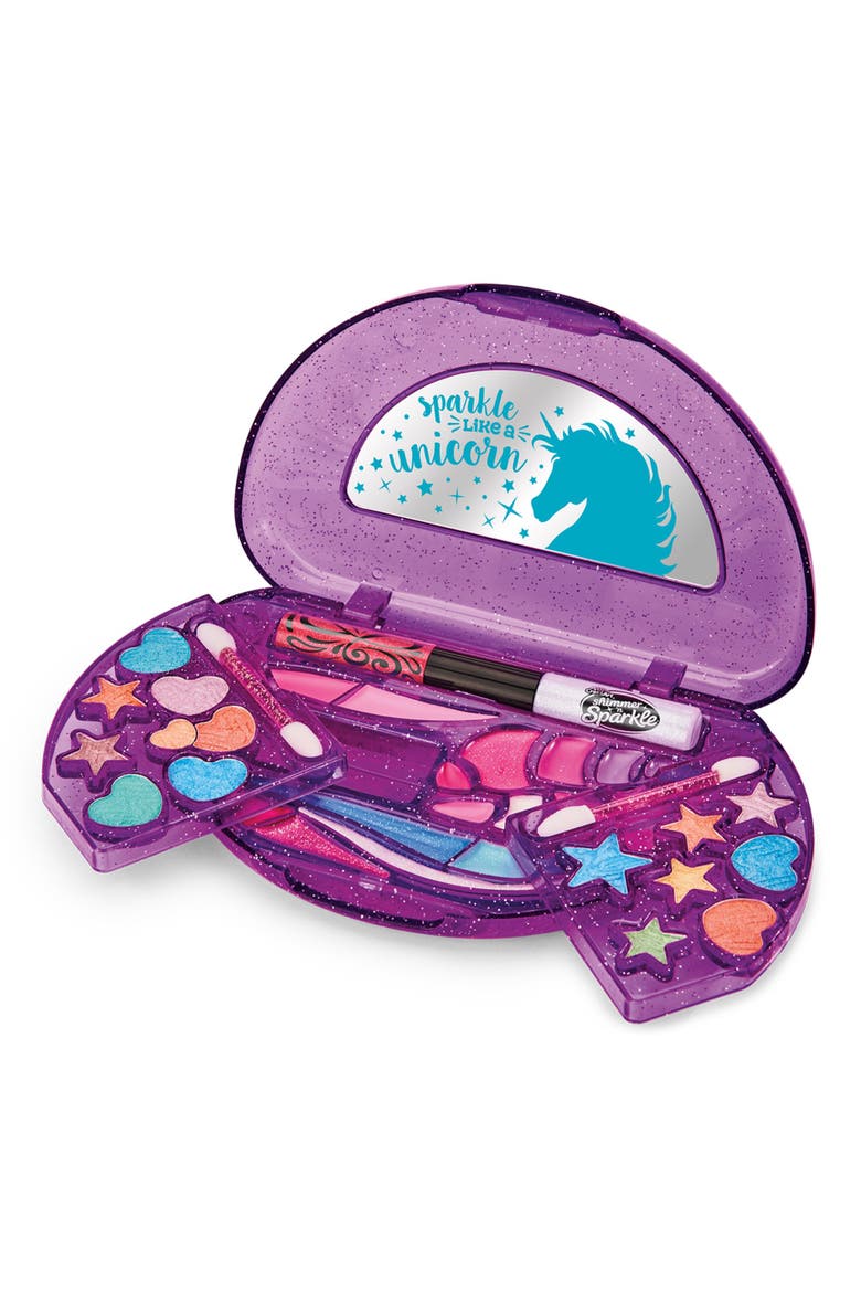 Crazart Shimmer N Sparkle Girls All In One Beauty Compact, Main, color, Multicolored