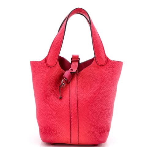 Monochrome Picotin Lock Bag Clemence PM