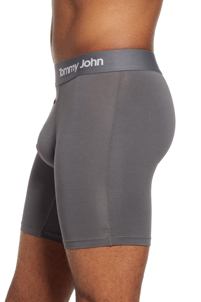 2-Pack Cool Cotton 6-Inch Boxer Briefs, Alternate, color, IRON GREY/ NAVY