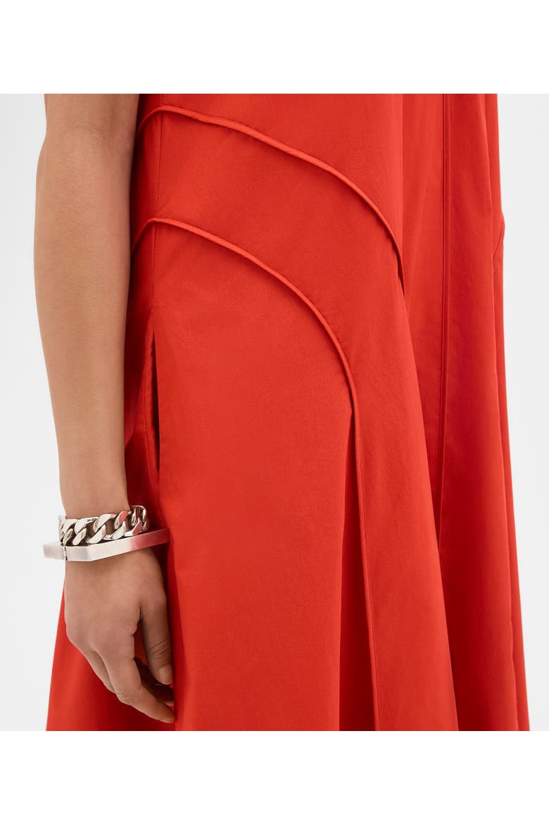 Full Skirt Dress | Vermilion, Alternate, color, Vermilion
