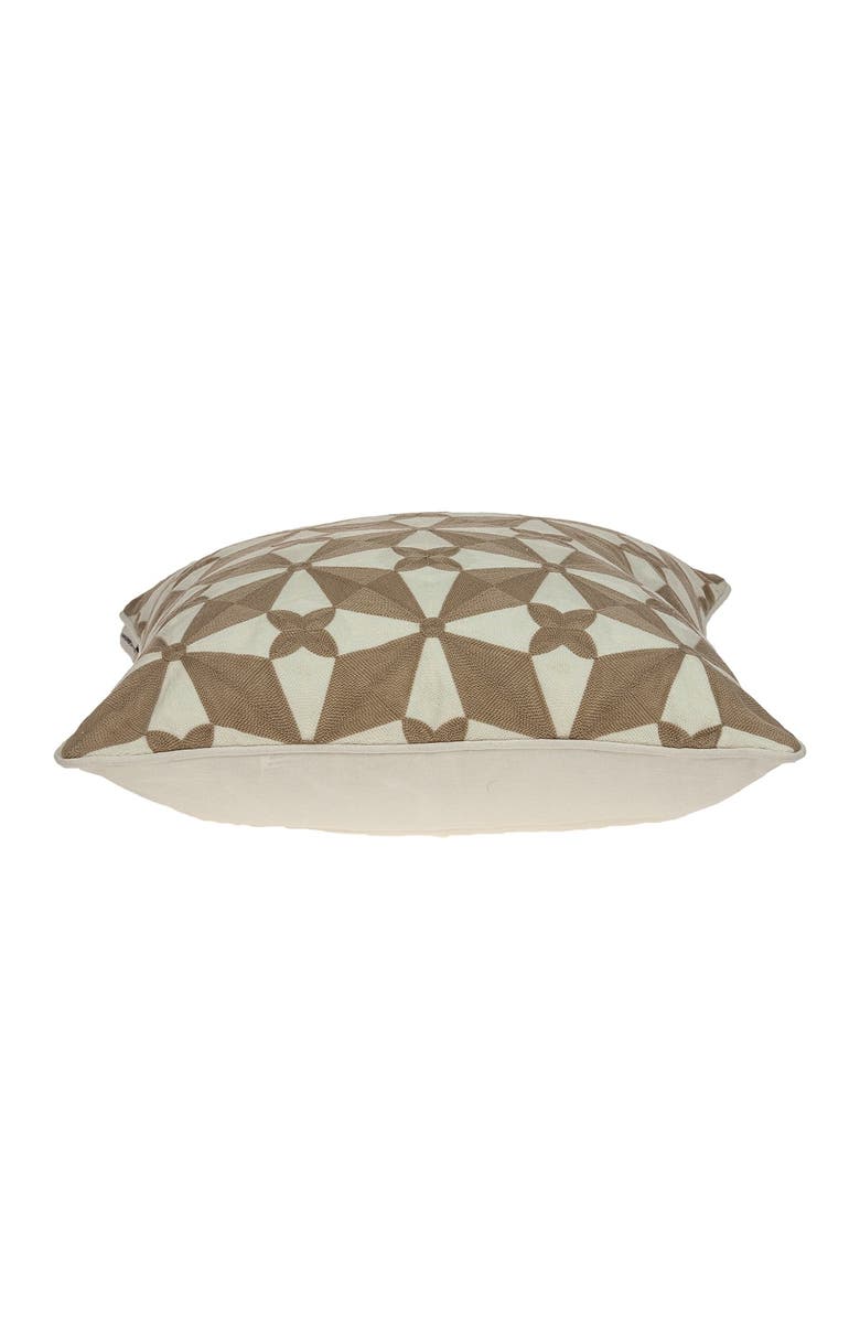PARKLAND COLLECTION Algol Transitional Pillow - 20" x 20" - Beige, Alternate, color, Beige