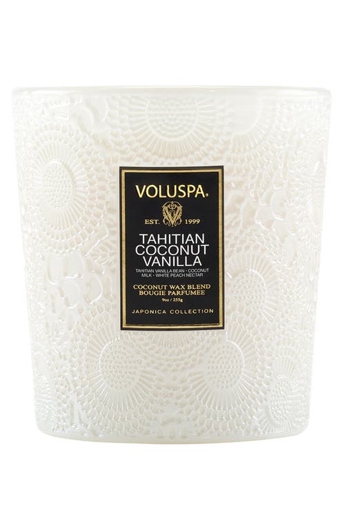 Voluspa Tahitian Coconut Vanilla Classic Candle