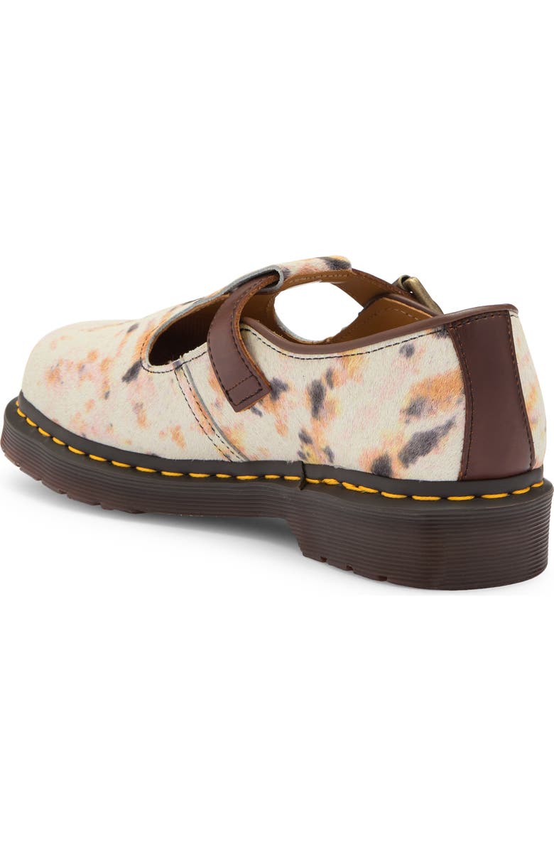 Dr. Martens Genuine Calf Hair T-Bar Shoe, Alternate, color,