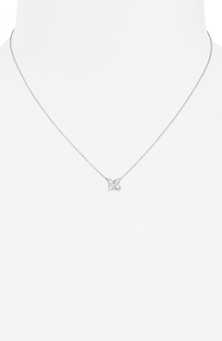 Bony Levy Mika Diamond Square Pendant Necklace, Alternate, color, 