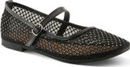 Patrizia by Spring Step Sharkey Rhinestone Mesh Mary Jane Flat