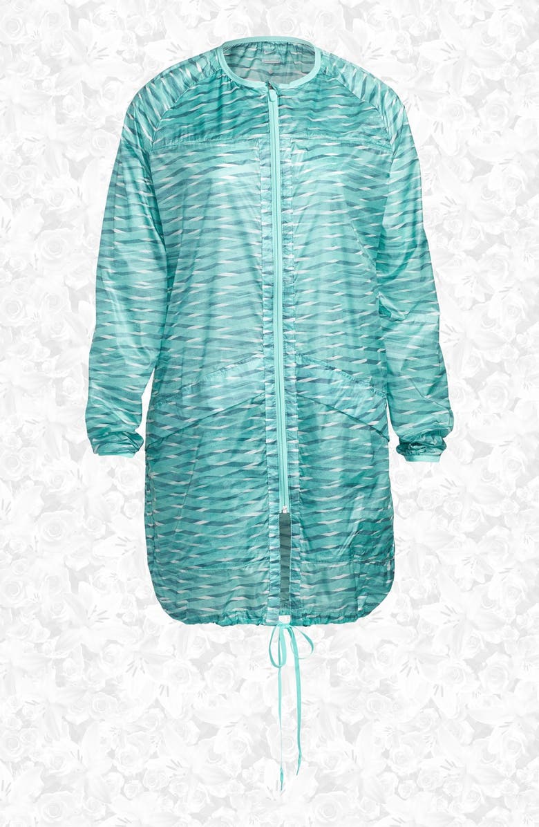 Nike 'Packable Crisscross' Wind & Water Resistant Training Jacket, Main, color,