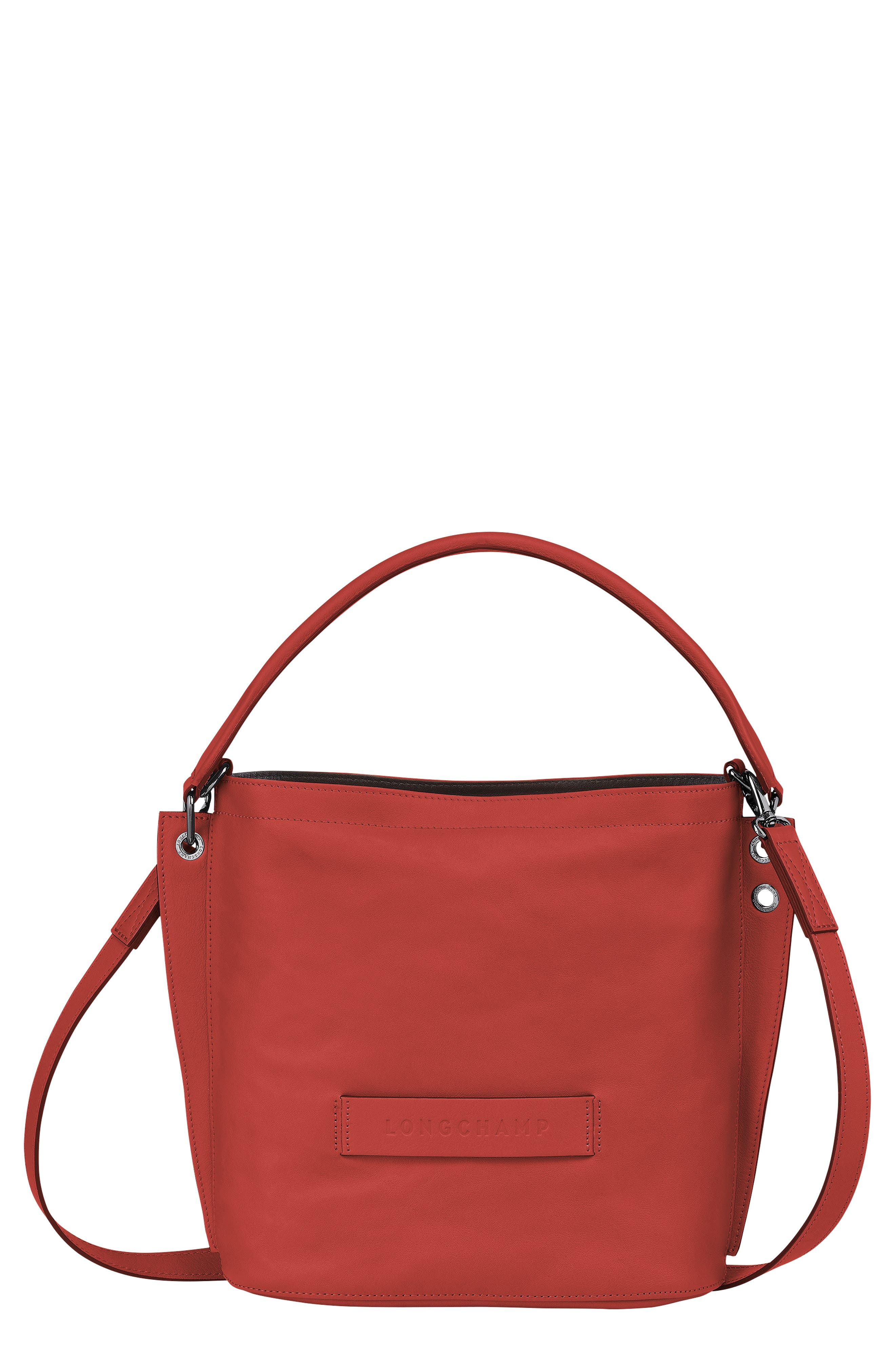 Longchamp Le Cuir Convertible Hobo Bag, Main, color, 