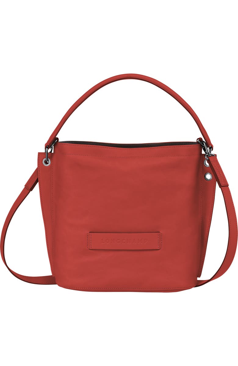 Longchamp Le Cuir Convertible Hobo Bag, Main, color,