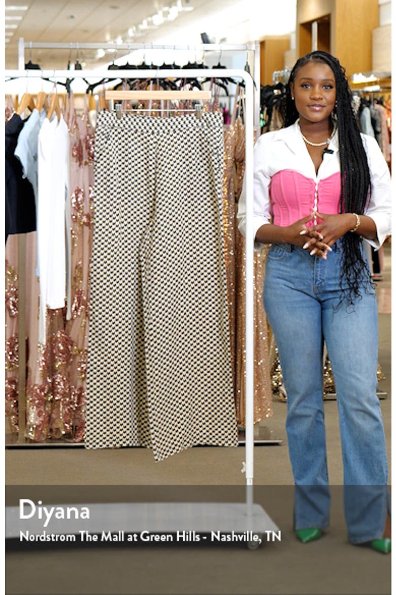 Isla Geo Linen Blend Pants video