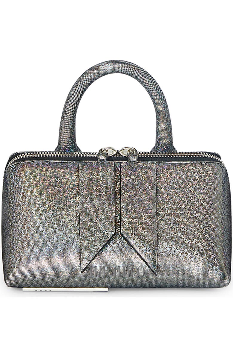 The Attico Friday Glitter Leather Convertible Crossbody Bag, Main, color,