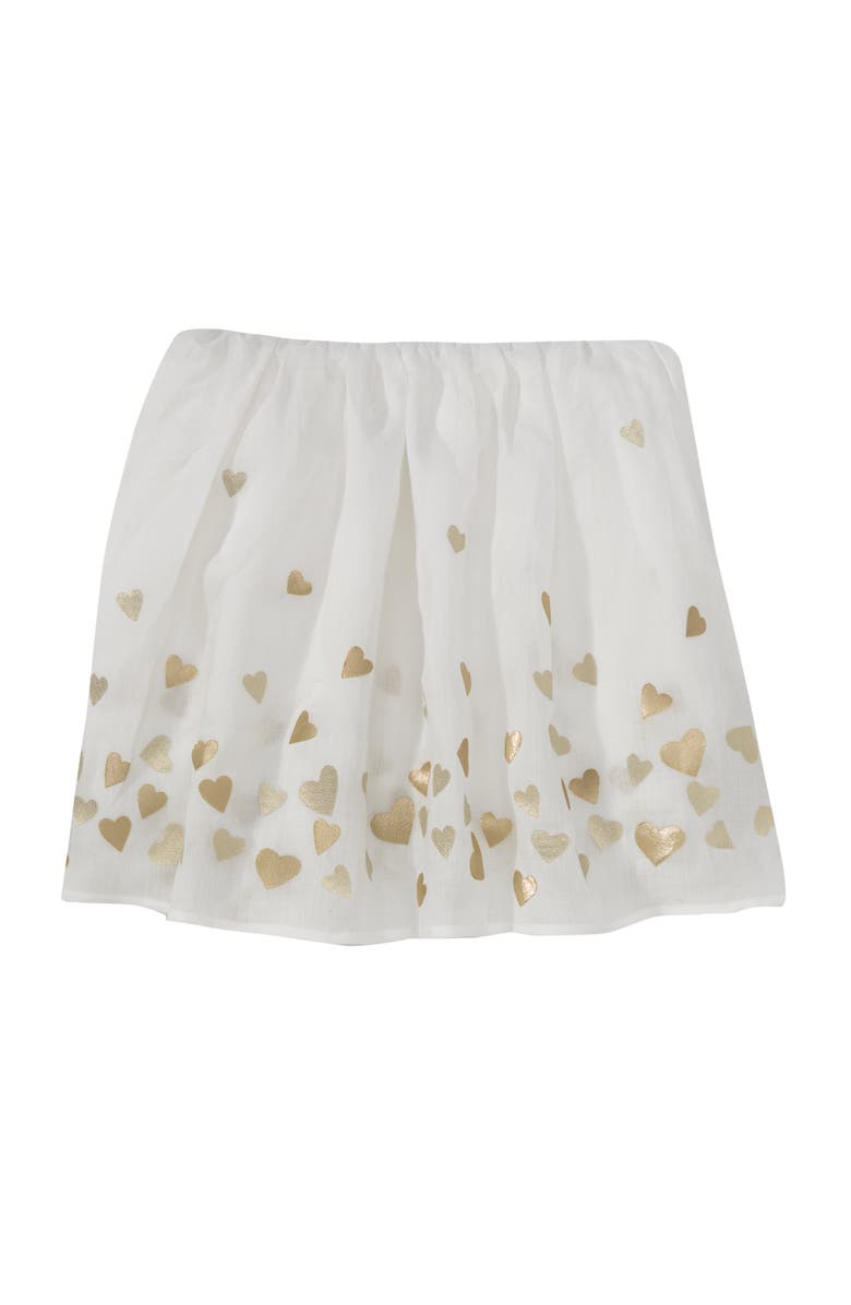 Lambs & Ivy Baby Love Metallic Hearts, Stripes and Chevrons 4-Piece Nursery Crib Bedding Set, Alternate, color, Pink