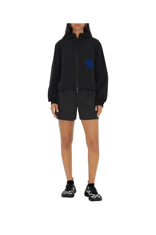Burberry Black & White Check Knit Neptune Sneakers In Eclipse