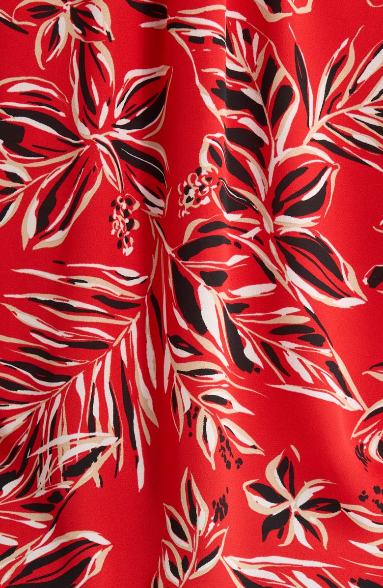 AK ANNE KLEIN Floral Print Woven Shirt, Alternate, color,