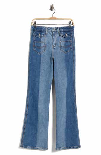 High Rise Flare Leg Jeans